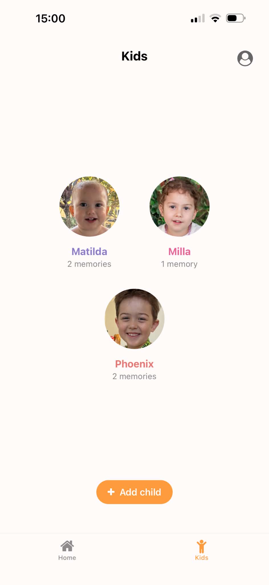 Chickpea app screenshot